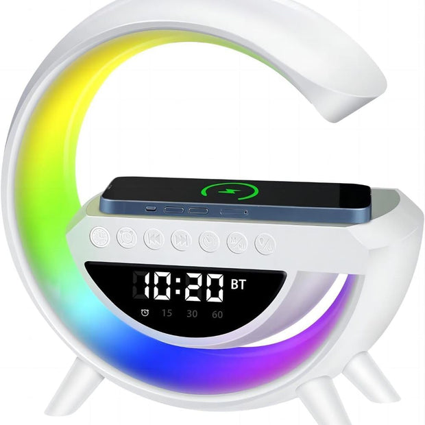G-shaped Led Wireless Charging Speaker