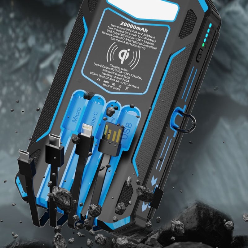 Sale25-Solar Foldable Power Bank